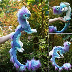 Universal Peluche arc-en-ciel de 19 pouces Sisulong Raya et le dernier jouet de dragon peluche douce animal poupée kawaii