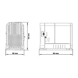 Helloshop26 Pompe eco pompe d'aquarium jusqu'à 500l/h 7 watts filtration aquarium 16_0002158