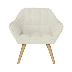 Rendez Vous Deco Fauteuil Simba blanc