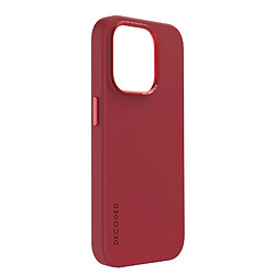 Coque MagSafe pour iPhone 15 Pro Max Silicone Mat Astro Dust Bordeaux Decoded