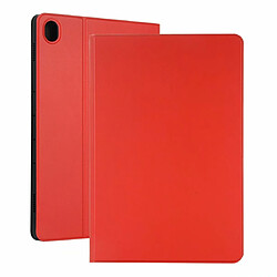 Wewoo Housse Coque Tension plaine cuir élastique + étui en TPU PAD Etui de protection pour Huawei MediaPad M6 10.8 Rouge