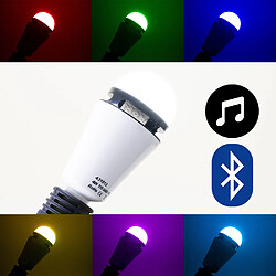 Avis Ampoule LED musicale et multicolore RGB connectée bluetooth E27