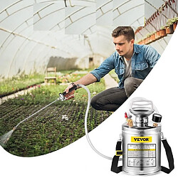 Avis NC Pulvérisateur Jardin à Pression en INOX avec Manomètre 6L à Dos Spray Jet Réglable pour Jardin Nettoyage Sol Brumisateur Végétaux