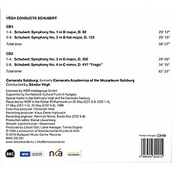 Symphonies numéro 1 à 4