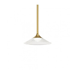 Ideal Lux Suspension Tristan 1 ampoule Métal,aluminium Or