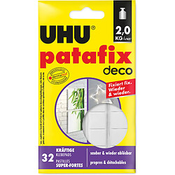 UHU Pastilles adhésives patafix homedeco, détachable, blanc ()