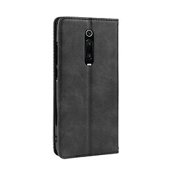 Avis Wewoo Housse Coque Étui en cuir à boucle magnétique avec rétro pour Crazy Horse Texture horizontale Xiaomi Redmi K20 / K20 Proavec porte-carte et fentes cartes et cadre photo Noir