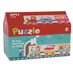 Apli Agipa Puzzle Maisonnette Train 20p