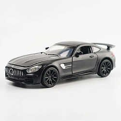 Universal 1: 32 AMG GTR Voiture Alliage Modèle Simulation Voiture Décoration Collection Cadeau Jouet Moule Moulage Modèle Garçon Jouet(Le noir)