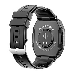 Universal Homme Exercice Sommeil Fitness Tracker Bluetooth Appelé Musique Jouer Cardiomètre Femme Smartwatch IOS | Smartwatch (Noir)