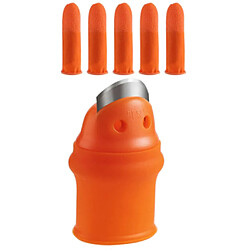 Avis Jardin Silicone Pouce Couteau Séparateur Doigt Couteau Sélecteur Trou Type_Large