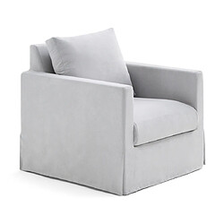 Lisa Design Serena - fauteuil déhoussable en tissu