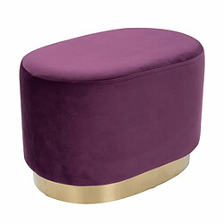 Paris Prix Pouf Design Nano 55cm Violet