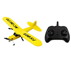 FX-803 2.4G 2CH Télécommande Planeur Planeur Aile Fixe Avion RC Jaune