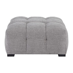 Acheter Pouf en tissu chiné gris DILOME de Pascal Morabito