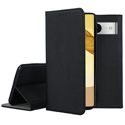 Htdmobiles Housse pour Google Pixel 8 5G - etui coque pochette portefeuille + verre trempe - NOIR MAGNET