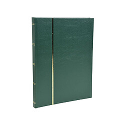 Ac-Deco Album de timbres en simili-cuir 48 pages - 22,5 x 30,5 cm - Vert