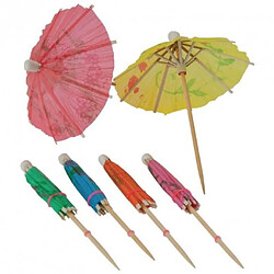 Materiel Chr Pro Parasols en papier différentes couleurs pour cocktails professionnels - Lot de 144 - Papier