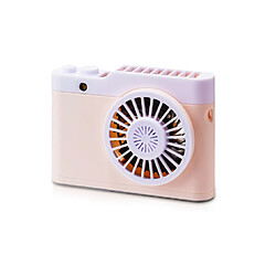 YP Select Creative Multi-fonction Rechargeable Portable Mini Ventilateur Petit Personnel USB Bureau Ventilateur Portable Table De Bureau Ventilateur De Refroidissement-Rose