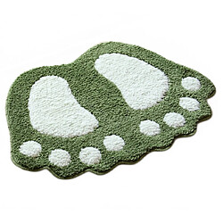 Universal Tapis de sol de 40 * 60cm de vente chaude Tapis antidérapant de salle de bains, Tapis antidérapant pour tapis de salle de bains (vert)