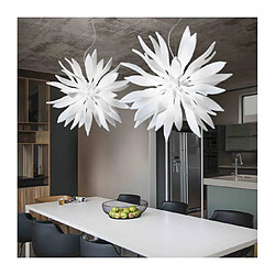 Ideal Lux Suspension Blanche LEAVES 12 ampoules