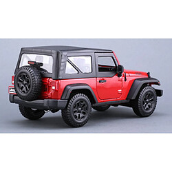 Universal 1: 18 Jeep statique moulée sous pression collection modèle voiture jouet | Voiture jouet moulée sous pression (rouge) pas cher