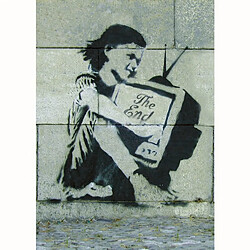 EPIKASA Impression sur Toile Banksy The End