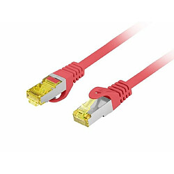 Lanberg Patchcord kat.6a S/FTP CU 0.5m PCF6A-10CU-0050-R