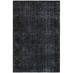 Vidal Tapis de laine 269x178 noir Ultra Vintage 