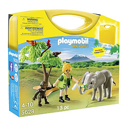 Playmobil® Playmobil 5628 : Wild Life : Valisette vétérinaire avec éléphanteau