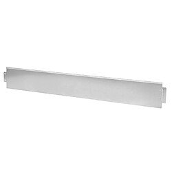 Mendler Bord de pelouse HWC-E82, 20x1m, entourage de platebande, bordure pour gazon, acier, 14cm, argenté