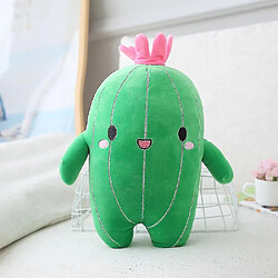 Universal 25 cm Cartoon cactus peluche jouet en peluche en peluche pour kid lbv (vert)