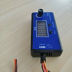 Avis 1 pièce HJ Digital Servo, ESC Speed Controller Consistency Tester (3 Modes, Synchronized Output Control 4 servos) pour RC