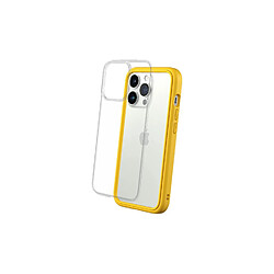 RhinoShield Coque Compatible avec [iPhone 13 Pro] Mod NX - Protection Fine Personnalisable avec Technologie Absorption des Chocs [sans BPA] - Jaune