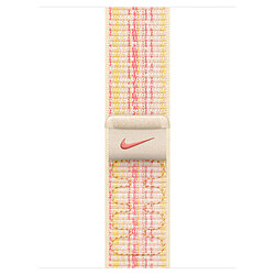 Avis Nike Sport Loop bracelet pour Apple Watch Series 1 á 9 / SE (38/40/41 mm) | Series 10 (42 mm) - Starlight/Pink