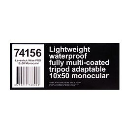 Levenhuk Wise PRO 10x50 monoculaire 10x BaK-4 Noir pas cher