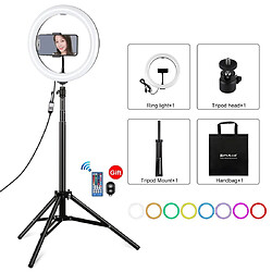 Yonis Ring Light LED RGBW Avec Trépied Ajustable