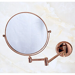 Universal Bras pliés étendus rose doré cuivre mur loupe miroir miroir cosmétique madame miroir