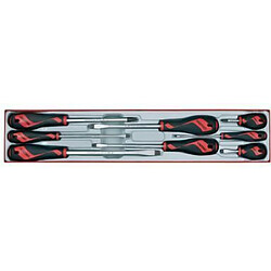 Tengtools TTX918N-Jeu de 7 tournevis tête plate/Philips