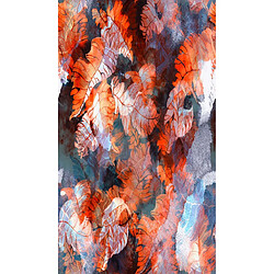 HOMEMANIA Tapis Imprimé Danseur 1 - Résumé - Décoration de Maison - antidérapants - Pour Salon, séjour, chambre à coucher - Multicolore en Polyester, Coton, 60 x 100 cm