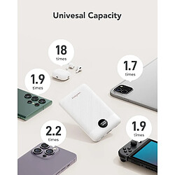 Avis SANAG Petite Batterie Externe 10,000 Mah Avec Câbles Intégrés Chargeur Rapide, Mini Power Bank Usb C Voyage Essentiels Chargeur Portable Pour Samsung/Google/Iphone 16/15/14/13, Blanc Ivoire