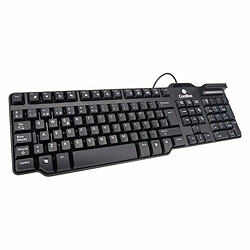 Clavier avec lecteur CoolBox COO-TEC02DNI Noir