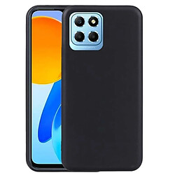 Htdmobiles Coque pour Huawei Honor X8 5G / Honor X6 - housse etui silicone gel fine + verre trempe - NOIR