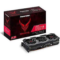 PowerColor Radeon RX 5700 XT Red Devil Carte Graphique 8Go GDDR6 1905MHz PCI-Express x16 4.0 Noir