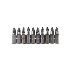 Embouts de vissage AEG - 25 mm - Acier - 10 pcs - PZ1