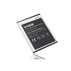 Batterie Li-Ion vhbw 1750mAh (3.7V) pour Smartphone, Téléphone portable Samsung Galaxy GT-i9105P, EK-GC110, EK-GC120. Remplace. EB-F1A2GBU, EB-F1A2.