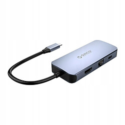 GUPBOO Adaptateur Hub 6 en 1 Orico, HDMI 4K + 3x USB 3.0,JL2499