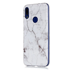 Wewoo Coque Souple Pour Xiaomi Redmi Note 7 Dessin en couleur Motif IMD Étui de protection TPU Blanc