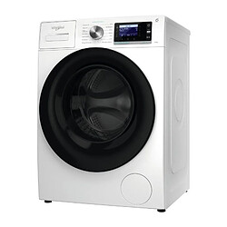 Lave-linge hublot WHIRLPOOL W6XW845WBFR Supreme Silence - 8 kg - Induction directe - L60cm - Classe B - 1400 trs/min - Blanc