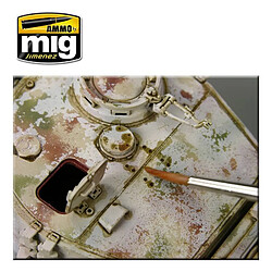 Mig Jimenez Ammo Peintures Brown Wash For German Dark Yellow